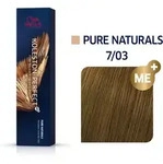 Koleston Perfect Pure Naturals - 7/03 mittelblond-natur-gold