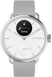 WITHINGS - SCANWATCH 2 - silver wei&szlig; grey silicon / 38mm