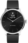 WITHINGS - SCANWATCH LIGHT - silver black black silicon / 37mm