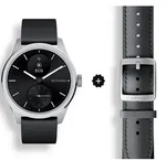 WITHINGS - SCANWATCH 2 - black / 42mm + Gratis Lederarmband schwarz