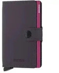 SECRID - MINIWALLET - MATTE - dark purple fuchsia