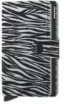 SECRID - MINIWALLET - ZEBRA - light grey