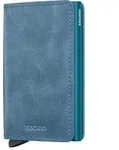 SECRID - SLIMWALLET - VINTAGE - teal