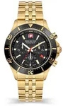 SWISS MILITARY HANOWA - FLAGSHIP X - Chronograph - Metallarmband - black dial