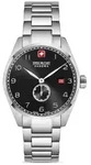 SWISS MILITARY HANOWA - LYNX - Metallarmband - silver - black dial