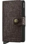 SECRID - MINIWALLET - PALMELATTO - brown