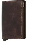 SECRID - SLIMWALLET - VINTAGE - chocolate