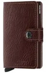 SECRID - MINIWALLET - VEGETABLE - espresso brown
