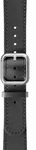 WITHINGS - STRAP - LEDER - schwarz - silber / 18mm