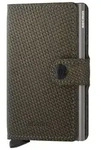 SECRID - MINIWALLET - CARBON - khaki