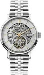 INGERSOLL - THE CHARLES AUTOMATIC - silber - silber - skelettiert - silber / 44 MM