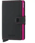 SECRID - MINIWALLET - MATTE - black & fuchsia