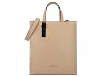 Liebeskind Paperbag Handtasche M Leder 29 cm sandy