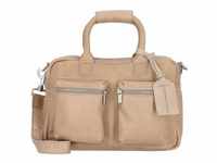 Cowboysbag Little Bag Handtasche Leder 31 cm elephant grey