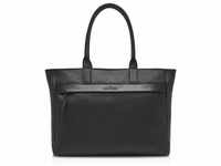 Castelijn & Beerens Anna Shopper Tasche RFID Leder 45 cm Laptopfach black