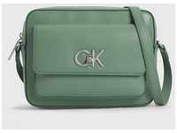 Calvin Klein Re-Lock Camera Bag w/Flap Sea Spray