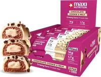 MAXI NUTRITION AS-32082, Maxi Nutrition Creamy Core Protein Bar, 12 x 45g Chocolate