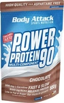 BODY ATTACK AS-10204, Body Attack Power Protein 90, 500g Chocolate, Grundpreis: