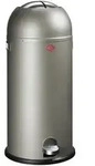 Wesco Kickmaster Maxi 40 L mit D&auml;mpfer Neusilber 180731-03