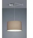 helestra CERTO Pendelleuchte chrom / mocca #16/1847.04/9288