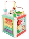 Fisher-Price - Holz-Aktivit&auml;tsw&uuml;rfel 5in1