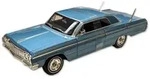 Maisto 32908 - Modellauto - Chevrolet Impala SS '64 (blau, Ma&szlig;stab 1:26)