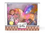 Toi-Toys 06852A - LILLY Teenager-Puppe + bewegliches Einhorn