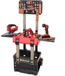 Happy People 41791 - Einhell KIDS E-Case Werkbank (110 Teile)