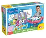 Lisciani 89208 - Peppa Wutz Super Desk Edugames Lerntisch mit Spielen