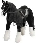 Happy People 58046 - Stehpferd - Shire Horse Pferd mit Sound (62cm)