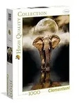 Clementoni High Quality Collection Puzzle Der Elefant 1000 Teile