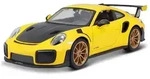 Maisto 31523 - Modellauto - Porsche 911 GT2 RS (gelb-schwarz, Ma&szlig;stab 1:24)
