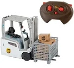 Happy People 34450 - Ferngesteuerter Gabelstapler - UPS Jungheinrich EFG 216 K Li-Ion
