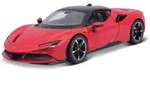 Bburago 18-26028 - Modellauto - Ferrari R&P SF90 Stradale (rot, Ma&szlig;stab 1:24)