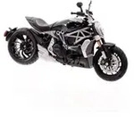 Maisto 5-20101 - Modellmotorrad - Ducati X Diavel S (schwarz, Ma&szlig;stab 1:12)