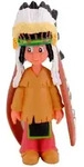 Yakari Figur - Yakari mit Kopfschmuck