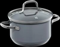 WMF Fusiontec Essential Kochtopf mit Deckel, 16 cm, Calm Grey