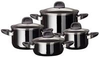 Silit Silargan&reg; Modesto Topf-Set 4-teilig, Black