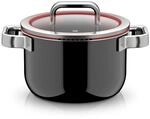 Fusiontec Function Pro, Kochtopf mit Deckel, 20 cm, Black