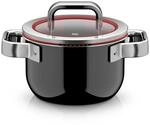 Fusiontec Function Pro, Kochtopf mit Deckel, 16 cm, Black