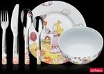 Kindergeschirr-Set Prinzessin Anneli, 6-teilig