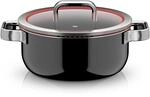 Fusiontec Function Pro, Bratentopf mit Deckel, 24 cm, Black
