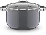 Fusiontec Mineral Pro, Kochtopf mit Deckel, 24 cm, Platinum