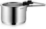 Simmertopf mit Temperaturanzeige und Einsatz, 18 cm