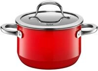 Silit Silargan&reg; Passion Kochtopf mit Deckel, 16 cm, Red