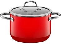 Silit Silargan&reg; Passion Kochtopf mit Deckel, 20 cm, Red