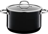 Silit Silargan&reg; Passion Kochtopf mit Deckel, 24 cm, Black