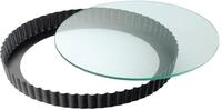 KAISER Inspiration Tarte- & Quicheform mit Glashebeboden, 28 cm