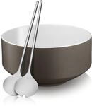 Moto Salat-Set, 3-teilig, lavagrau