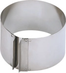 KAISER Inspiration Tortenring mit Griffen, 9 cm hoch
